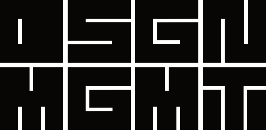 Design Management Logo in Black